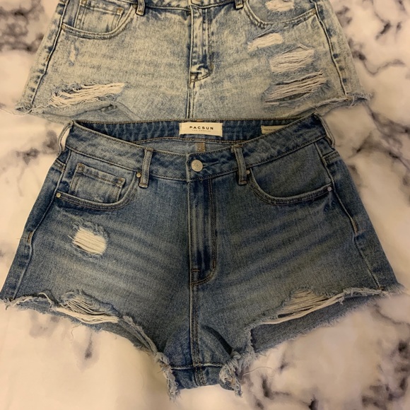 Pacsun high rise festival shorts - Picture 5 of 7